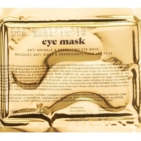 NEW Grace & Stella Energy Drink Eye Masks - Picture 7 of 10